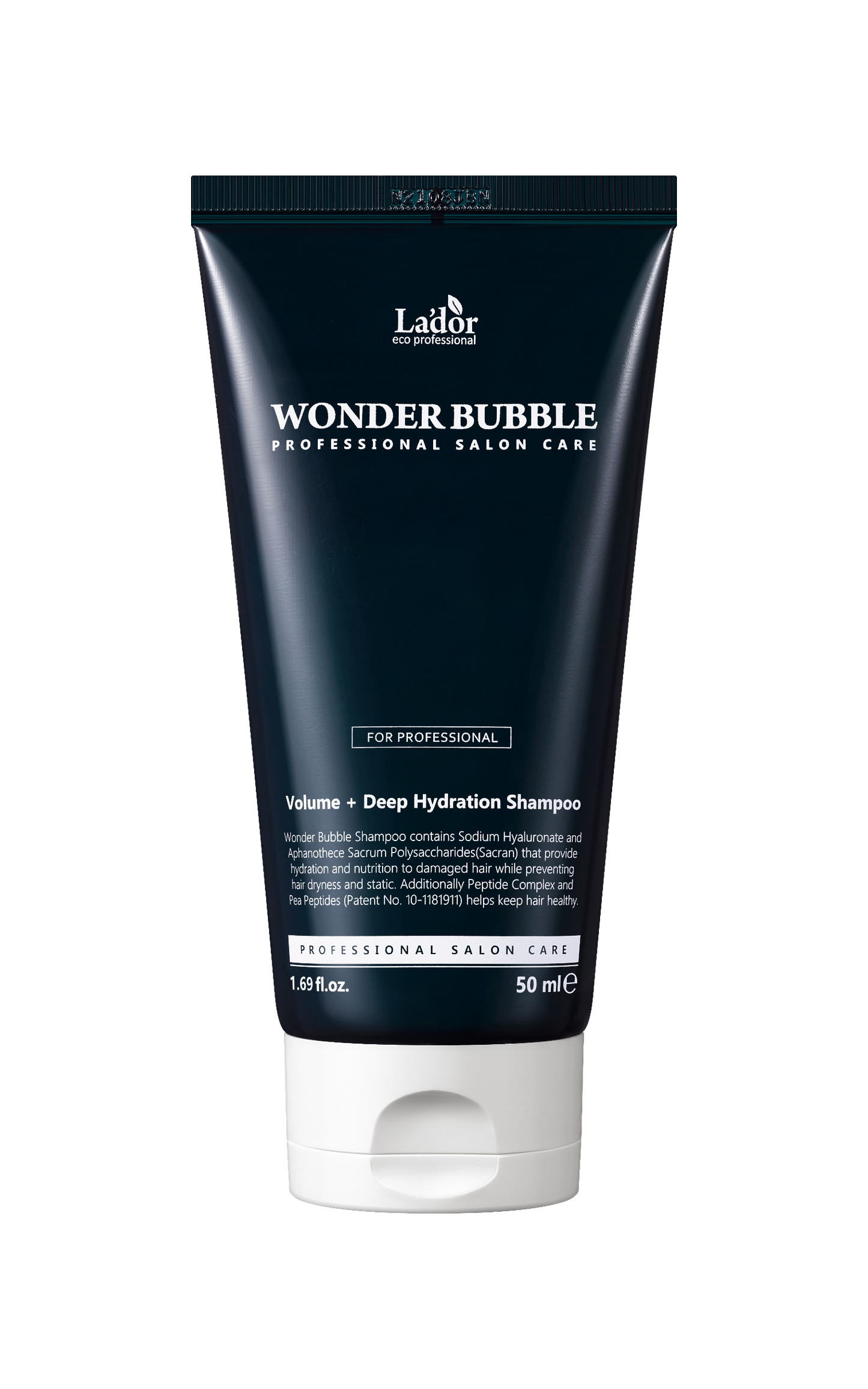 LADOR Wonder Bubble Shampoo 50ml – Shampooing Moussant et Nourrissant