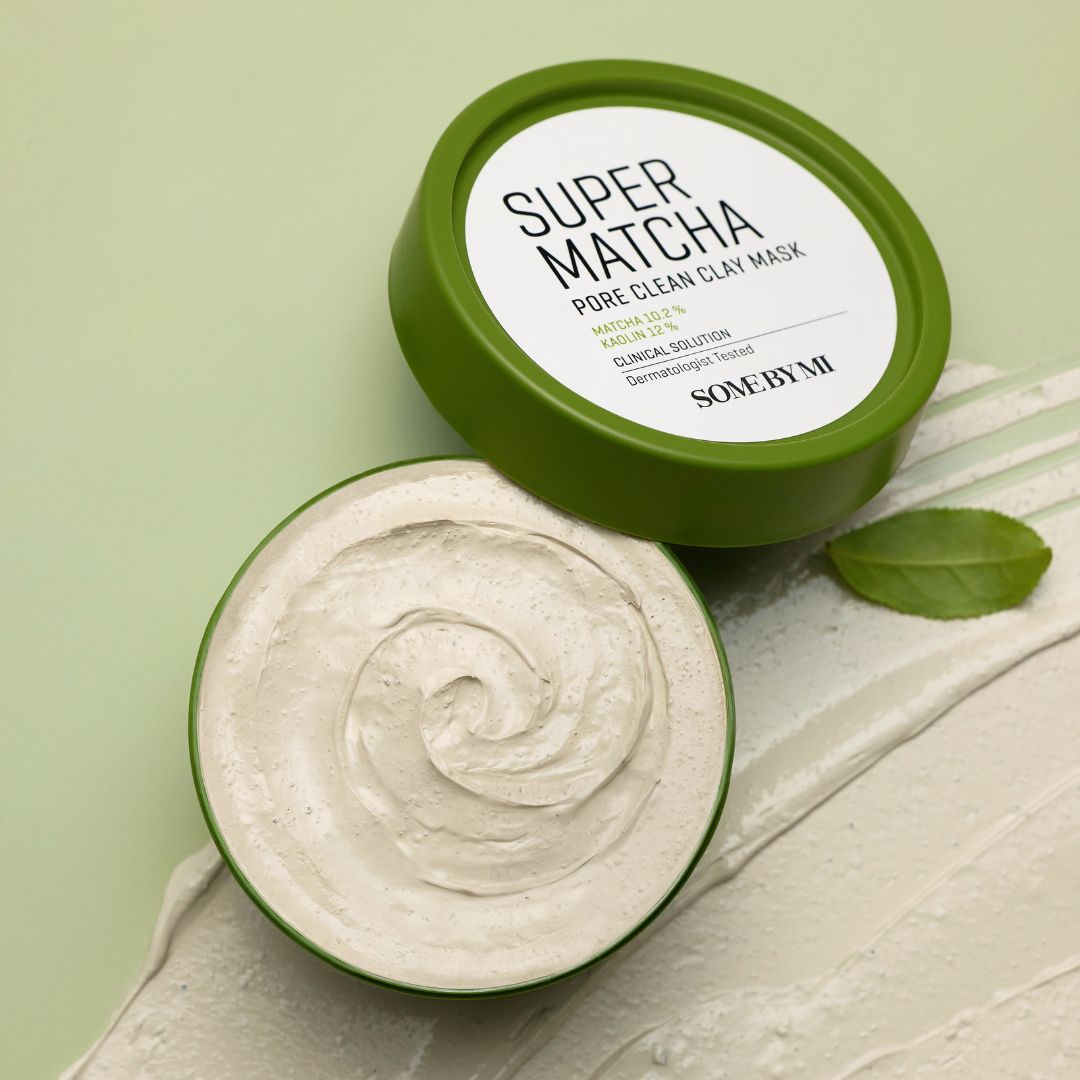 SOMEBYMI Super Matcha Pore Clean Clay Mask – Masque Clay Purifiant au Matcha