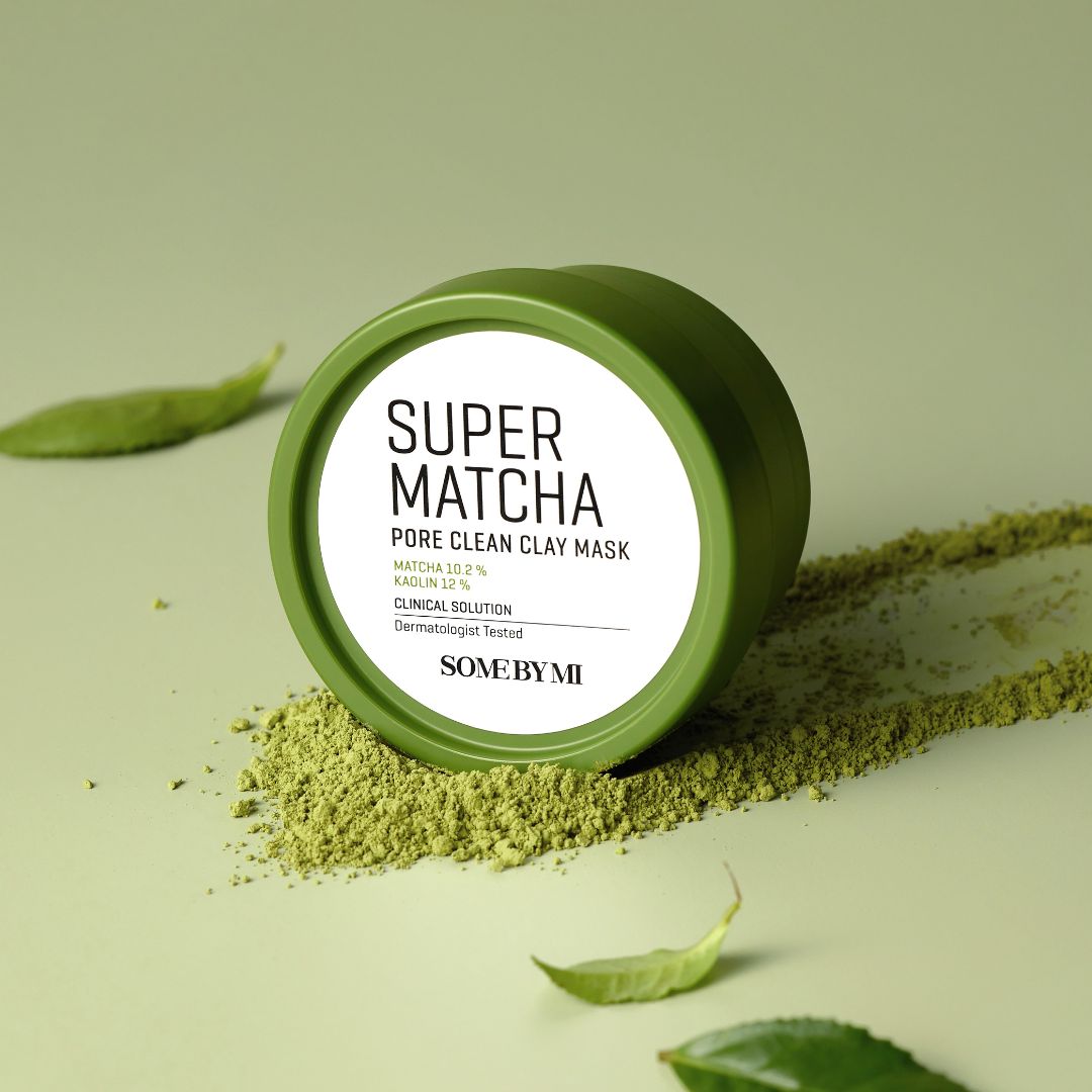 SOMEBYMI Super Matcha Pore Clean Clay Mask – Masque Clay Purifiant au Matcha