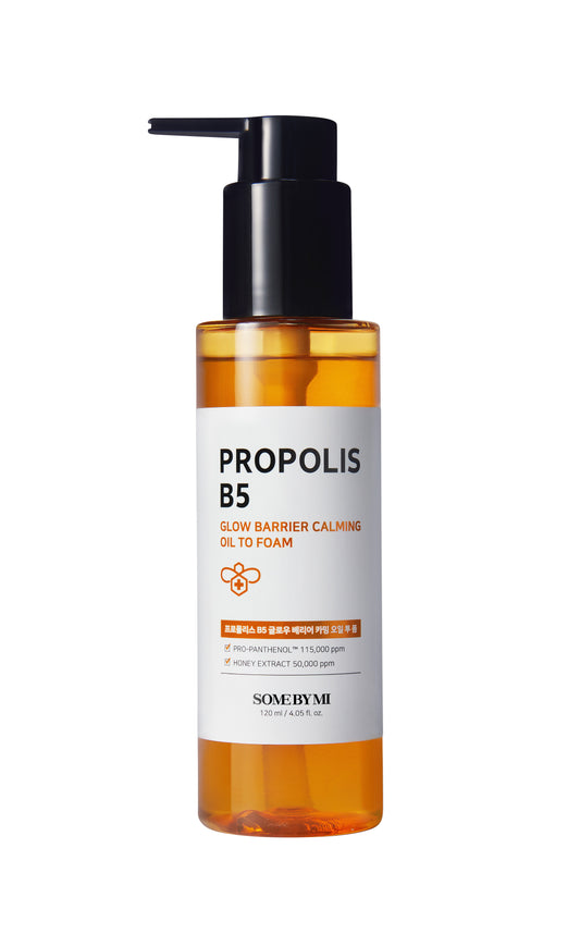 SOMEBYMI Propolis B5 Glow Barrier Calming Oil to Foam