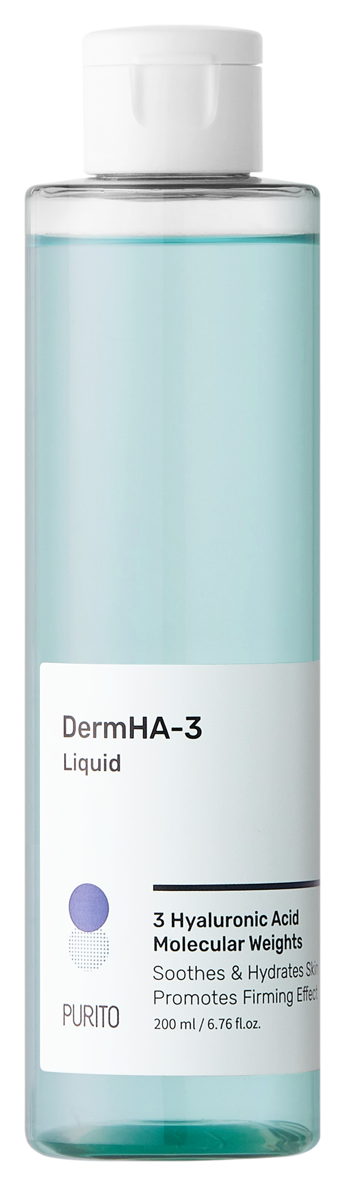 PURITO DermHA-3 Liquid Toner – Tonique Hydratant Intensif à l'Acide Hyaluronique