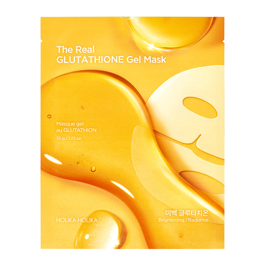 HOLIKA HOLIKA The Real Glutathione Gel Mask – Masque Gel Éclat & Anti-Taches