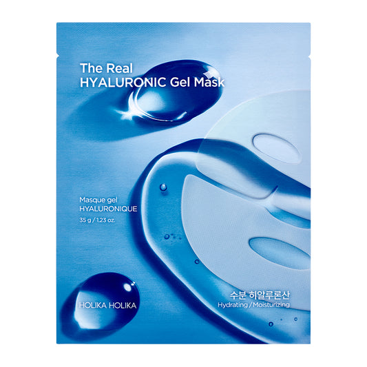 HOLIKA HOLIKA The Real Hyaluronic Gel Mask – Masque Gel Hydratation Intense