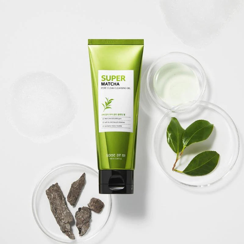 Some By Mi Super Matcha Pore Clean Cleansing Gel - Gel nettoyant purifiant