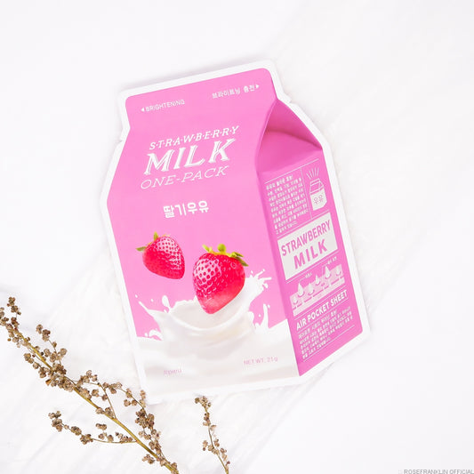 A’PIEU - Strawberry milk sheet mask