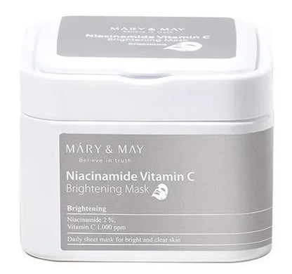 MARY&MAY Niacinamide Vitamin C Brightening Mask 30pc