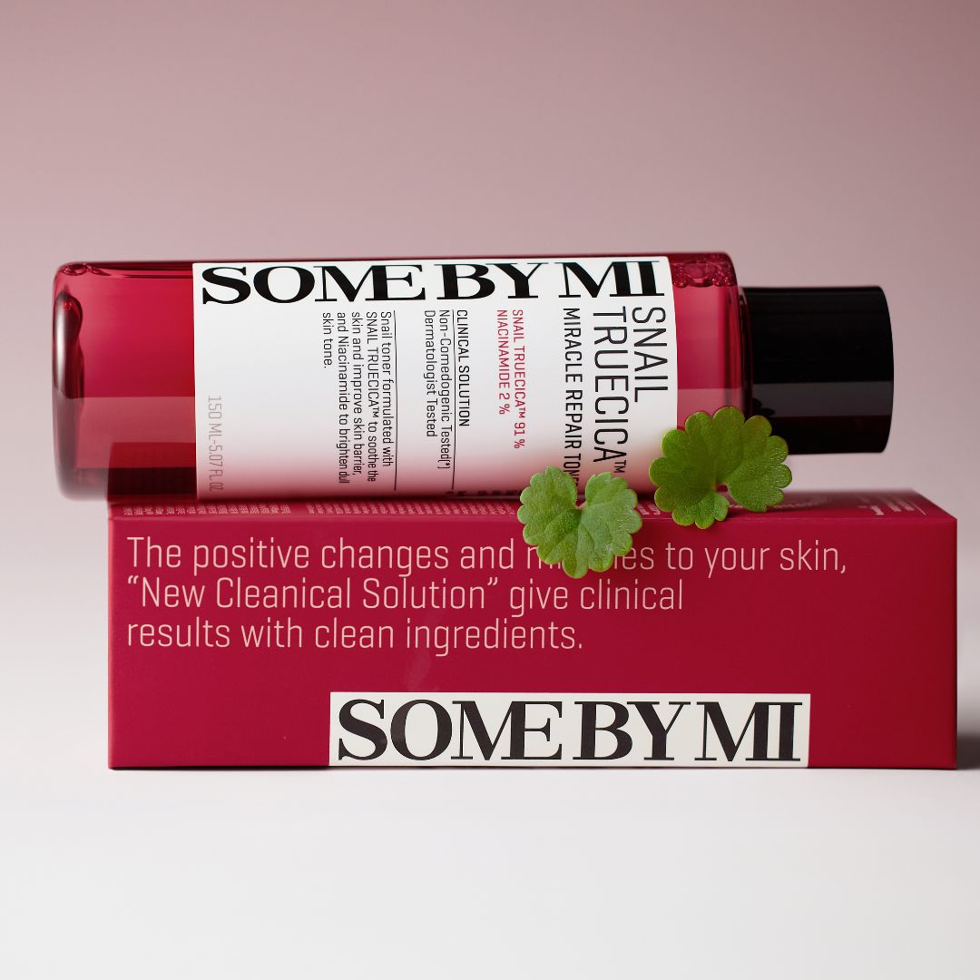 SOMEBYMI Snail TrueCICA Miracle Repair Toner – Toner Réparateur à la Bave d'Escargot et TrueCICA