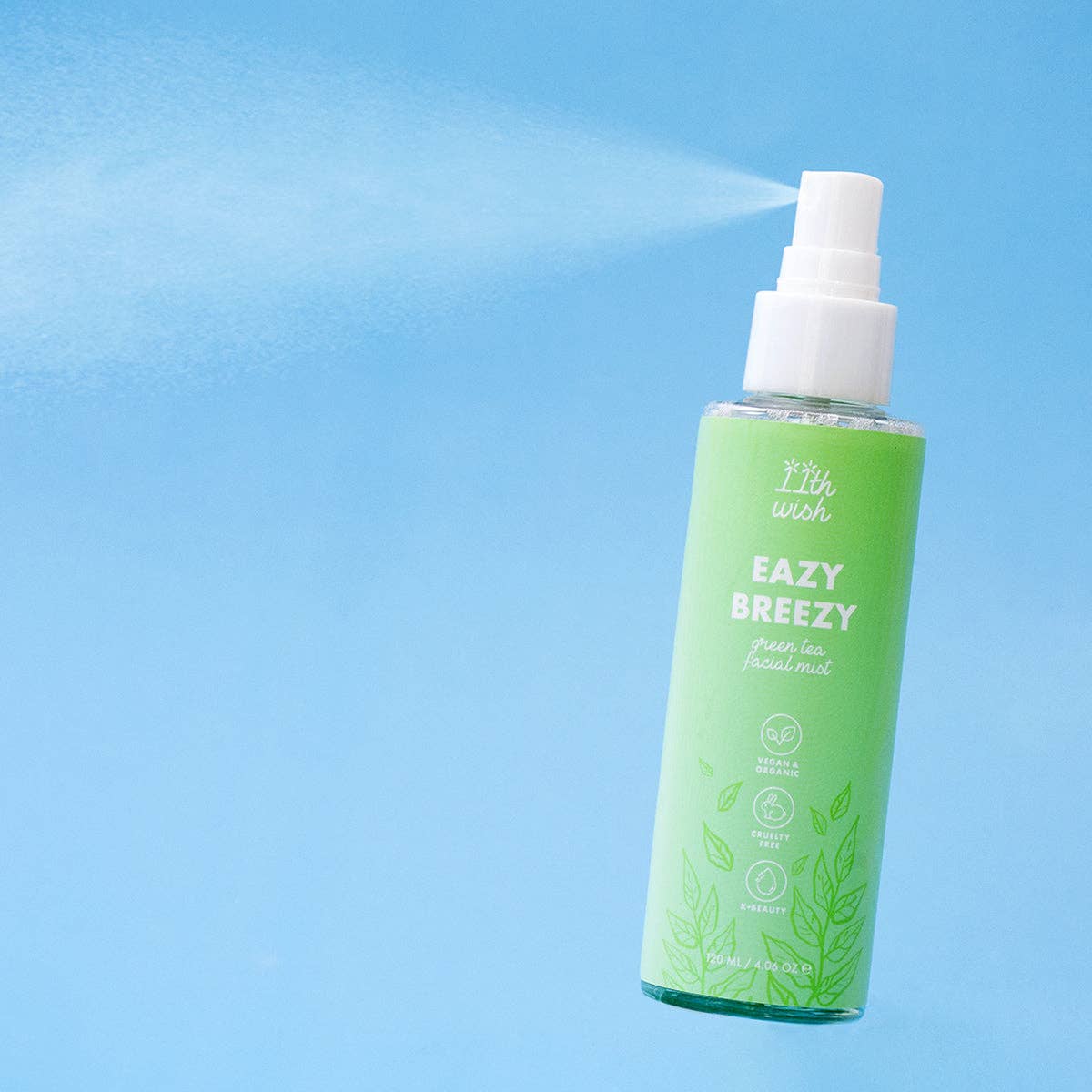 Brume hydratante visage Eazy Breezy - Thé Vert