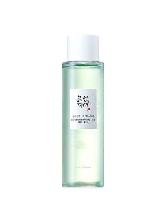 BEAUTY OF JOSEON Green Plum Refreshing Toner: AHA + BHA – Tonique Rafraîchissant au Prunier Vert avec AHA & BHA