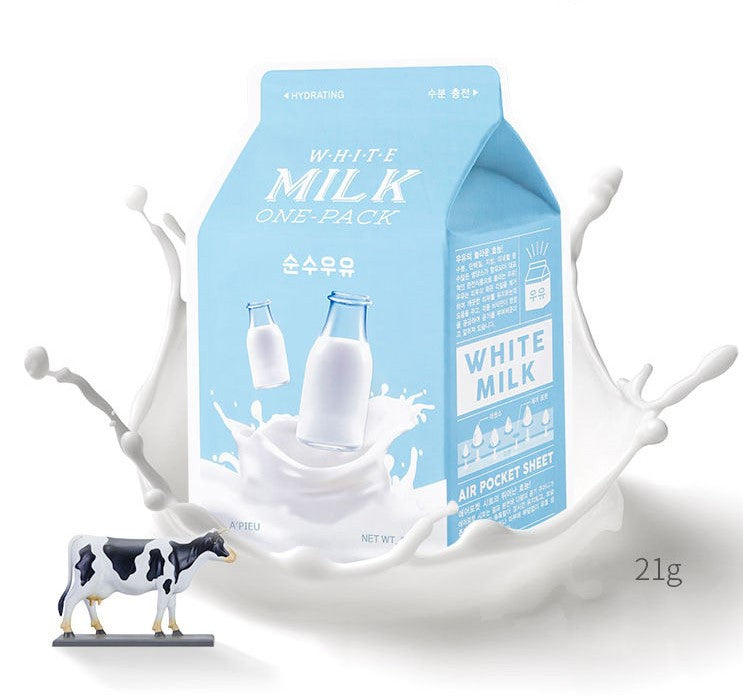 A’PIEU - Masque tissu Milk